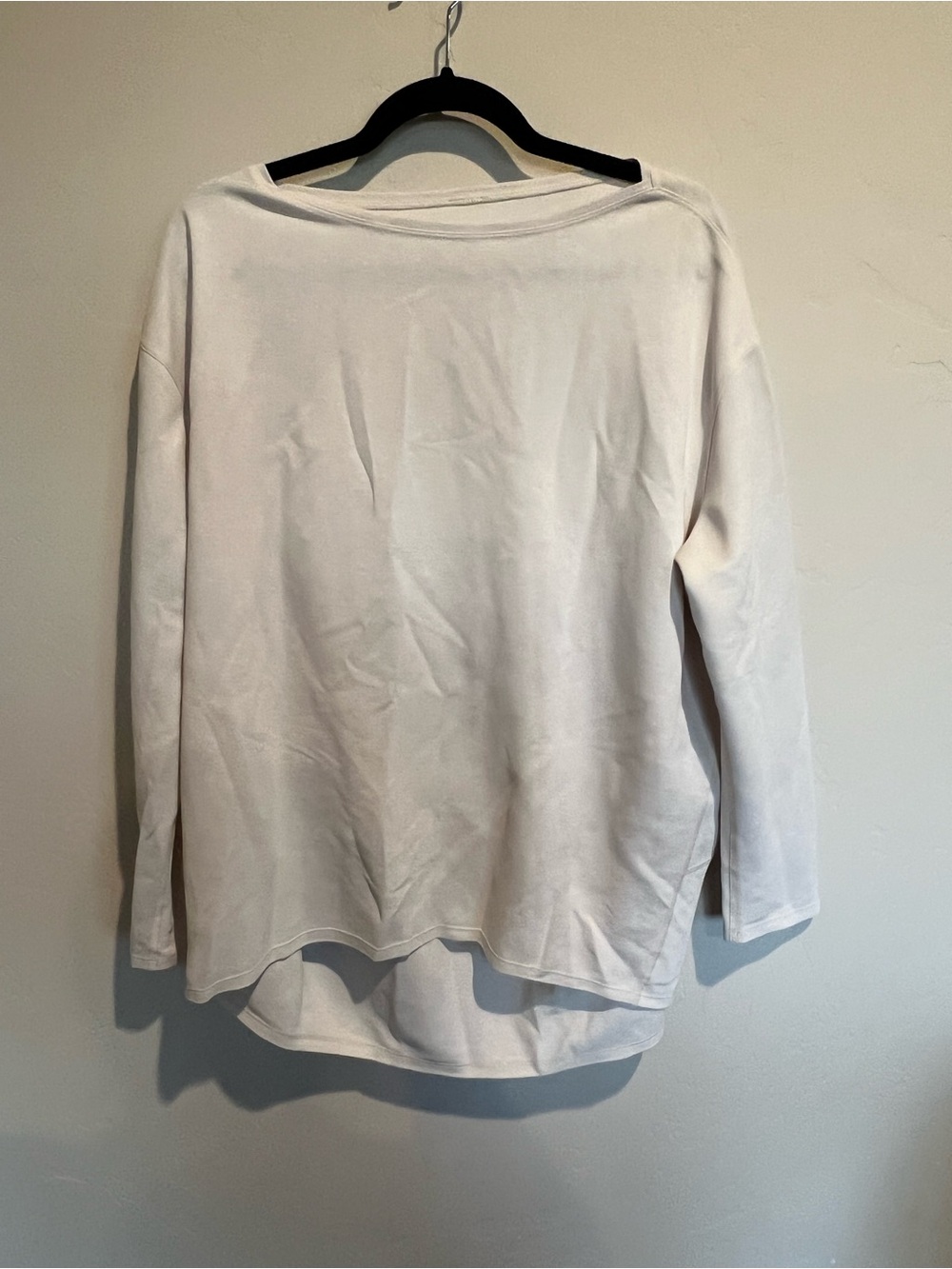 NWOT lululemon Back in Action Long Sleeve Pique Ivory Size 12